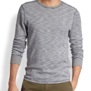 Jack Spade Benning Striped Thermal Shirt